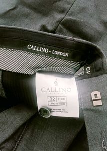 Callino London Charcoal Grey Trousers