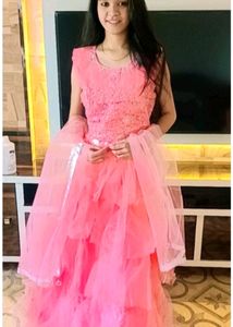 Lehenga Beautiful Ruffle Detailing