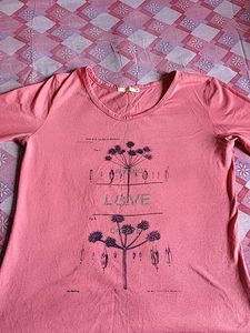 Pink Graphic T-Shirt