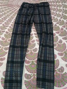 Pocket Cozy Plaid Pants
