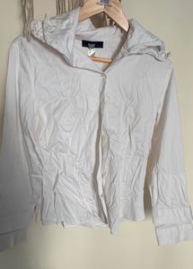 White Button-Up double collar and cuff shirt
