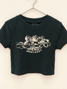 Angelbaby Graphic Crop Top