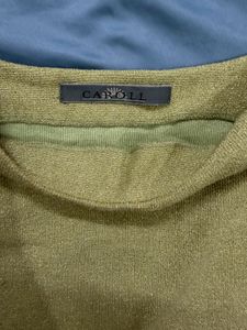 Sparkly Green Cami Top