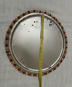 Metal Serving Tray Vintage