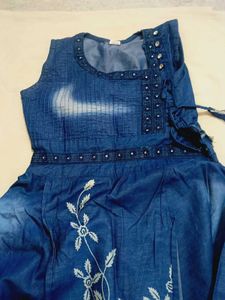 Denim Girls Dress