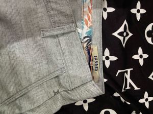 Gray Casual Pants