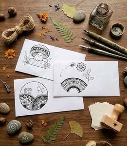 Hand-Drawn Envelopes