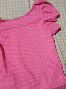 pink cute top