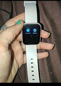 Helix Mettlic Fit 2.0 Smart Watch  With Charger