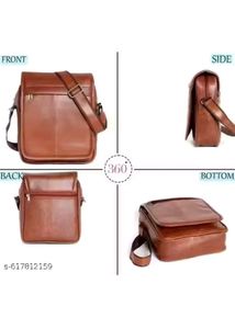 Stylish Men's Leather Sling Bag/ Cross Bag