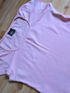 Cute Pink Short-Sleeve Top
