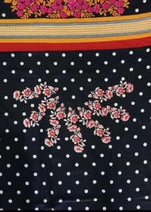 Beautiful Floral Print Dress Material with duppta