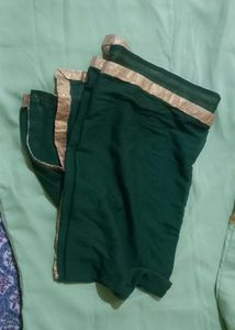 Light Green Kurta Set with Gold Embroidery