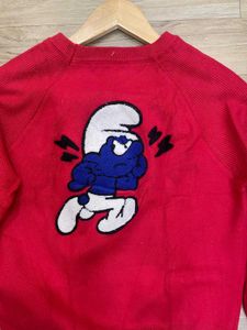 Vintage Smurfs Top - Size M/L