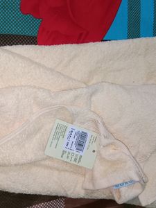 Light Yellow Towel Full Length