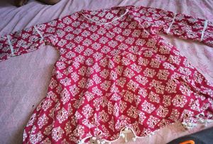Boho Print Cotton Kurti