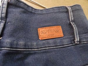 High Waisted Blue Denim Jeans