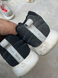 Black Mesh Sneakers