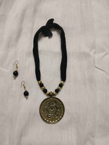 Boho Ethnic Necklace &amp; Earring Set