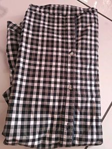 Men's Plaid Button-Down Shirt(new)