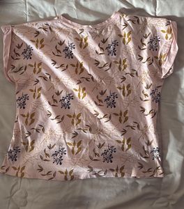 Floral Print Casual Top