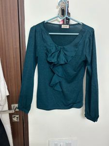 Ruffeled Formal Top