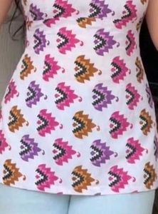 Stylish Printed Cotton Kurta