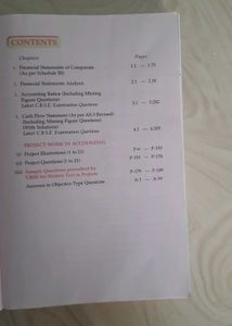 Analysis of Financial Statements Class XII Part B