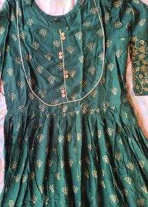 Beautiful Green Ethnic Gown