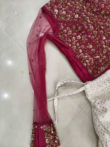 Stunning Sequined Lehenga Choli Set