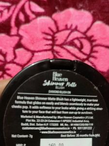 Blue Heaven Blush