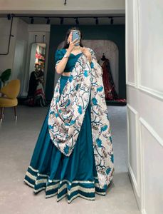 The Vichitra Silk Lehenga Choli