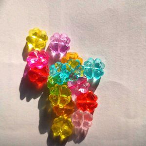 Assorted Lucky Clover Beads