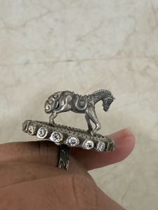 Vintage Horse brass Ring