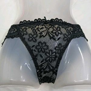 🪔 Black Lace Briefs