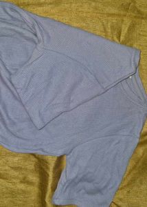 Comfortable Waffle Knit Top