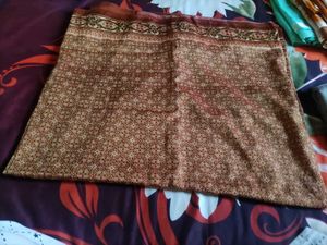 Brown Patterned Saree