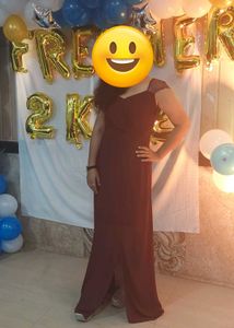 Madame Burgundy Party Dress