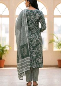 Beautiful Floral kurta set
