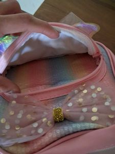 Cute Pink Butterfly Backpack