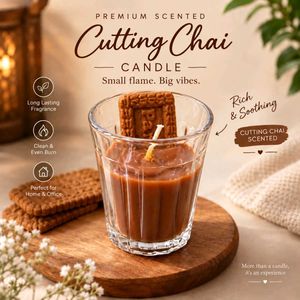 Cutting Chai Candle