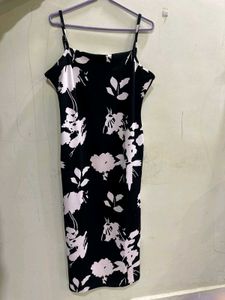 Floral Print Midi Dress