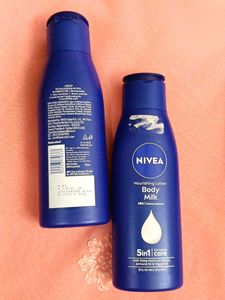 Nivea Body Milk Lotion - 2 Bottles