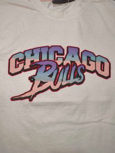 Primark x NBA 'Chicago Bulls' Back-Graphic T-Shirt