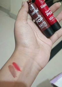 GlamFam Beauty Pop Matte Lipsticks (3Pcs)
