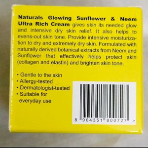Avon Naturals Sunflower &amp; Neem Face Cream