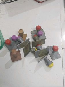 12 Vintage Rubber Stamp Collection