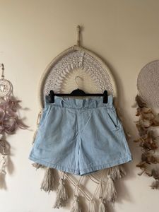 Light Wash Denim Shorts