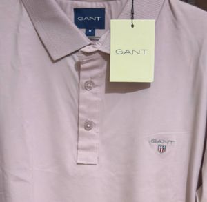 GANT Men's Pink Polo Shirt