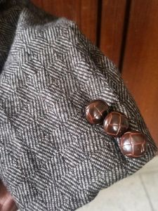 Premium Wool Blend Blazer Coat